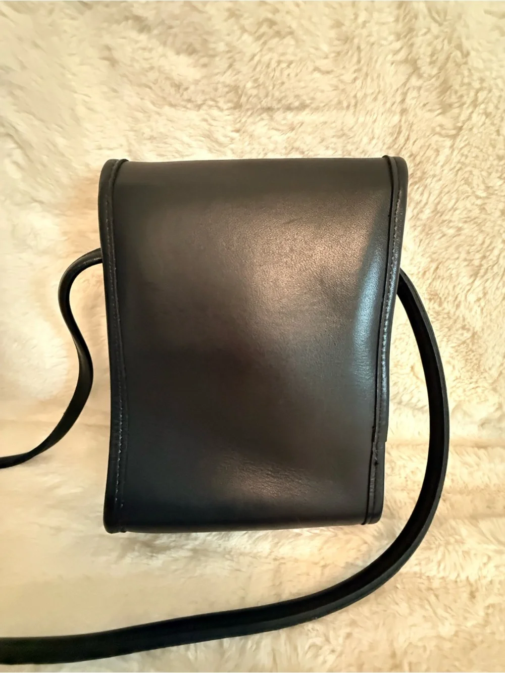 Vintage Y2K Coach Leather Scooter Bag Crossbody 9893 Made in USA - Pristine Cond
